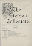 The Stetson Collegiate, Vol. 11, No. 08, May, 1901 by Stetson University