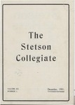 The Stetson Collegiate, Vol. 12, No. 03, December, 1901 by Stetson University