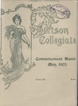 The Stetson Collegiate, Vol. 13, No. 08, May, 1903 by Stetson University
