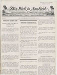 This Week in Sanford, Vol. 02, No. 14, October 18, 1926 by Arthur R. Curnick and J. Henry Wulbern