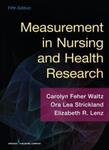 Measurement in Nursing and Health Research, 5th Editions