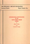 Archaeological investigations at the Ross Hammock site, Florida. by Bullen, Ripley P.; Bryant, William J.; and Bullen, Adelaide K.