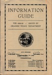 Information guide: for 1928-29. by Orlando (Fla.) Police Department.