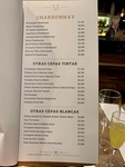 Wine menu 5