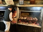 Barbeque at Gaucho Ranch by Wendy Howard