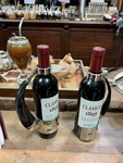 Wine bottle handles at Gaucho Ranch gift shop by Wendy Howard