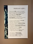 Plaque, María in Luján, Enrique Udaondo Museum, Luján, Buenos Aires