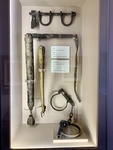 Iron Shackles and Various Types of Whips, Enrique Udaondo Museum Luján, Buenos Aires
