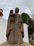 Statue of St. Joseph and the Child Jesus, Enrique Udaondo Musuem Luján, Buenos Aires 2 by Wendy Howard