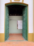 Green Door, Entrance to Fight for Independence Exhibit, Enrique Udaondo Museum Luján, Buenos Aires
