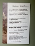Plaque, New Challenges, Enrique Udaondo Museum, Luján, Buenos Aires