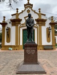 Statue of Enrique Udaondo, Founding Director of This Museum, 1923-1962. Enrique Udaondo Museum, Luján, Buenos Aires by Wendy Howard