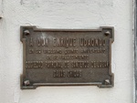 Memorial Plaque: 25th Anniversary of Enrique Udaondo's Death. Enrique Udaondo Museum, Luján, Buenos Aires