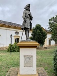 Statue of Juan de Lezica y Torrezuri (1709-1784). Enrique Udaondo Museum, Luján, Buenos Aires by Wendy Howard