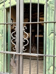 View of Chapel Through Window Grille. Enrique Udaondo Museum, Luján, Buenos Aires by Wendy Howard