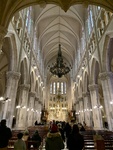 Central Nave of Luján Basilica. Basilica Square, Buenos Aires by Wendy Howard
