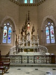 Side Chapel Dedicated to the Sacred Heart of Jesus, Luján Basilica. Basilica Square, Buenos Aires 1 by Wendy Howard