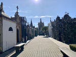 Initial view of Mausoleums and Tombs, Recoleta Cemetery