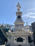 Tomb of Juan Bautista Alberdi, Author of Book that Became Basis for Argentinian Constitution. Recoleta Cemetery 3 by Wendy Howard