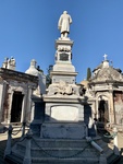 Tomb of Juan Bautista Alberdi, Author of Book that Became Basis for Argentinian Constitution. Recoleta Cemetery 4 by Wendy Howard