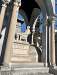 Tomb of Tiburcia and Salvador María del Carril. Their Marriage Was Not Happy; Salvador's Statue Is Seated and Faces Away From His Wife. Recoleta Cemetery. 1 by Wendy Howard