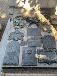 Plaques Honoring Important Figures from the UCR - Unión Cívica Radical. Recoleta Cemetery 2