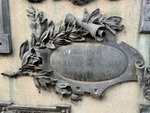 Bronze Plaque Honoring Dr, Leandro Allem. Recoleta Cemetery 2 by Wendy Howard