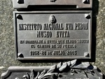 Plaque Honoring Evita Peron. Facade of Duarte Family Mausoleum, With Plaques. Recoleta Cemetery 1