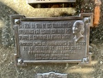 Plaque Honoring Evita Peron. Facade of Duarte Family Mausoleum, With Plaques. Recoleta Cemetery 2