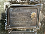 Plaque Honoring Evita Peron. Facade of Duarte Family Mausoleum, With Plaques. Recoleta Cemetery 4