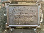 Plaque Honoring Evita Peron. Facade of Duarte Family Mausoleum, With Plaques. Recoleta Cemetery 5