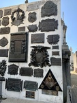 Plaques Displayed at the Tomb of Domingo Faustino Sarmiento, Recoleta Cemetery