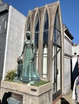 Mausoleum of Liliana Crociati de Szaszak: Legend Has It She Died in a Tragic Avalanche Age 26. Recoleta Cemetery by Wendy Howard