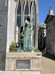 View of the Mausoleum of Liliana Crociati de Szaszak and the Tombs Around It. Recoleta Cemetery 3