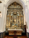 Side Altar with Statue of Our Lady of Luján, Basílica Nuestra Señora de Pilar. Recoleta Cemetery 1
