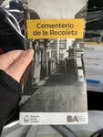 Cover of Pamphlet for Recoleta Cemetery. by Wendy Howard