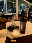 Lamadrid Wine and Glassware at a Restaurant in Puerto Madero, Buenos Aires 3 by Wendy Howard
