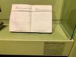 Evita Perón's Notebook During Studies at Academia Mendía de Los Toldos. Evita House, Buenos Aires by Wendy Howard