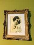 Photo of Evita Perón as a Young Woman, 1925. Evita House, Buenos Aires by Wendy Howard
