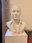 Bust of Juan Domingo Perón. Evita House, Buenos Aires by Wendy Howard