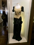 Black and Gold Gown Worn by Evita Perón. Evita House, Buenos Aires by Wendy Howard