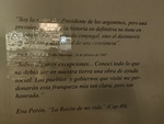 Quote by Evita Perón on Wall of Evita House, Buenos Aires 6 by Wendy Howard