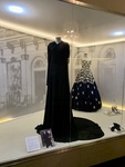 Black Silk Dress with Gloves Worn During a Visit to the Vatican, 1947 . Evita House, Buenos Aires 1 by Wendy Howard
