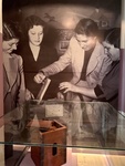 Photo of Women Examining Ballot Box. Evita House, Buenos Aires by Wendy Howard
