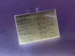 Detail. Artifacts Associated with Evita Perón: Voting Card. Evita House, Buenos Aires 2 by Wendy Howard
