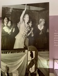 Photo of Evita Perón Waving at Supporters. Evita House, Buenos Aires by Wendy Howard