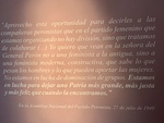 Quote by Evita Perón on Wall of Evita House, Buenos Aires 8 by Wendy Howard