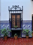 Patio with Window and Grille: Hogar de Tránsito (Temporary Home for Children and Mothers). Evita House, Buenos Aires by Wendy Howard