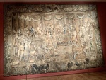 Scipio's Banquet After Triumph, tapestry by Taller de Everaert Leyniers III. Sculpted group, 1660. Museo Nacional de Bellas Artes, Buenos Aires by Wendy Howard