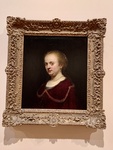 Portrait of a Young Woman, by Rembrandt and Workshop, 1634. Painting. Museo Nacional de Bellas Artes, Buenos Aires by Wendy Howard